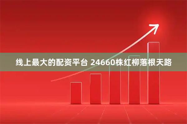 线上最大的配资平台 24660株红柳落根天路